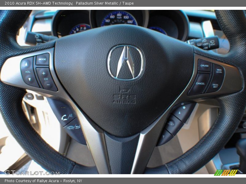 Palladium Silver Metallic / Taupe 2010 Acura RDX SH-AWD Technology