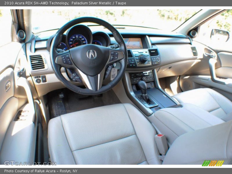 Palladium Silver Metallic / Taupe 2010 Acura RDX SH-AWD Technology