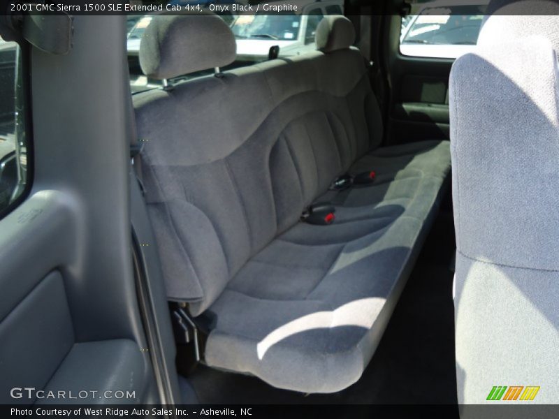 Onyx Black / Graphite 2001 GMC Sierra 1500 SLE Extended Cab 4x4