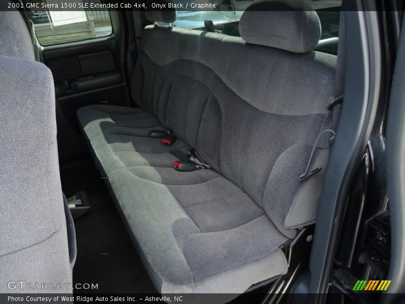 Onyx Black / Graphite 2001 GMC Sierra 1500 SLE Extended Cab 4x4