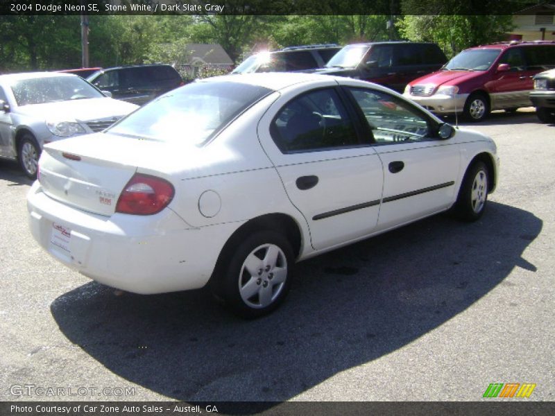 Stone White / Dark Slate Gray 2004 Dodge Neon SE
