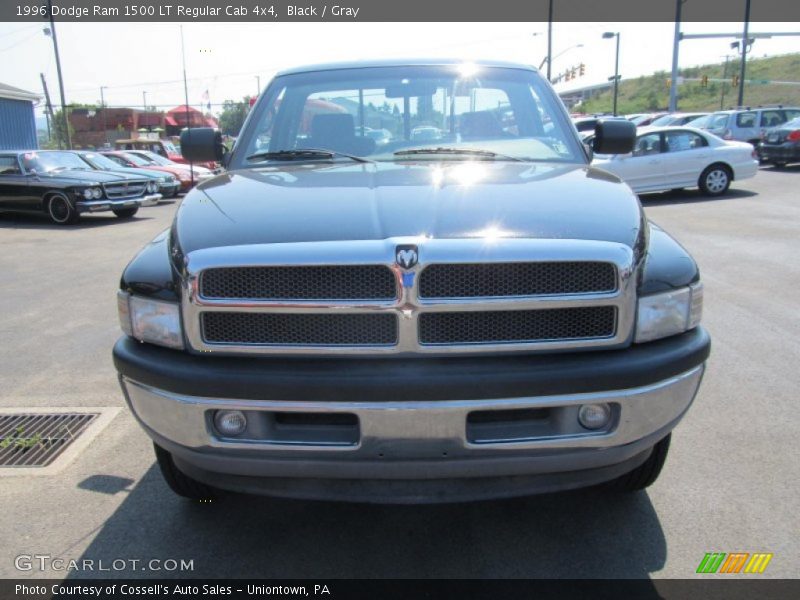 Black / Gray 1996 Dodge Ram 1500 LT Regular Cab 4x4