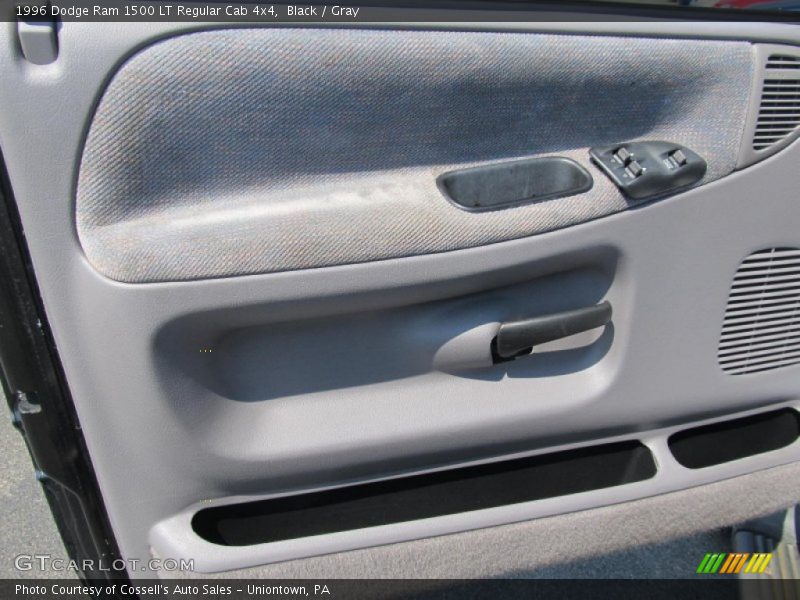 Black / Gray 1996 Dodge Ram 1500 LT Regular Cab 4x4