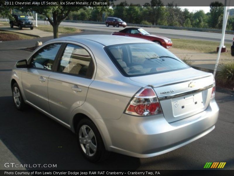 Ice Silver Metallic / Charcoal 2011 Chevrolet Aveo LT Sedan