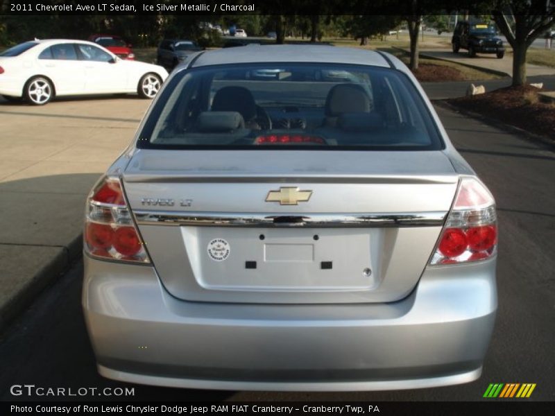 Ice Silver Metallic / Charcoal 2011 Chevrolet Aveo LT Sedan