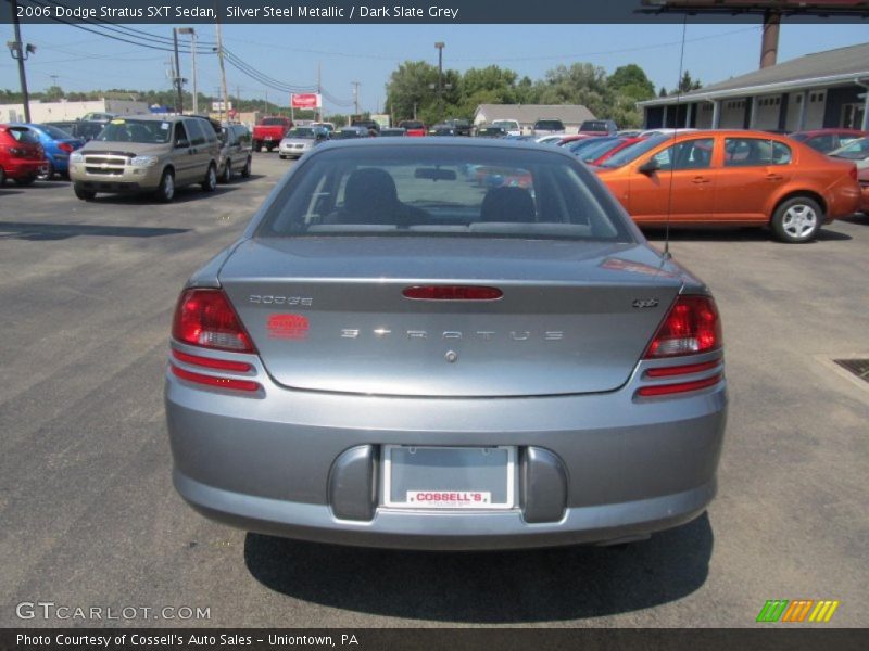 Silver Steel Metallic / Dark Slate Grey 2006 Dodge Stratus SXT Sedan
