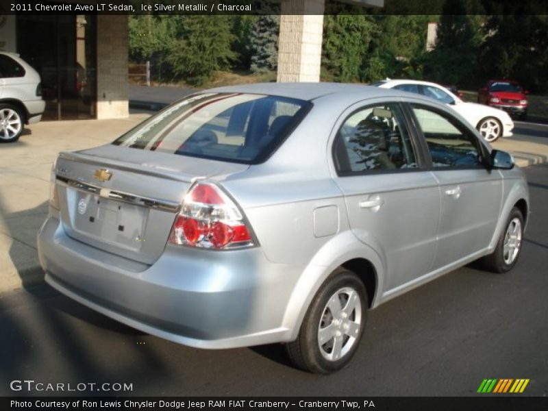 Ice Silver Metallic / Charcoal 2011 Chevrolet Aveo LT Sedan