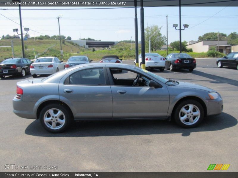 Silver Steel Metallic / Dark Slate Grey 2006 Dodge Stratus SXT Sedan