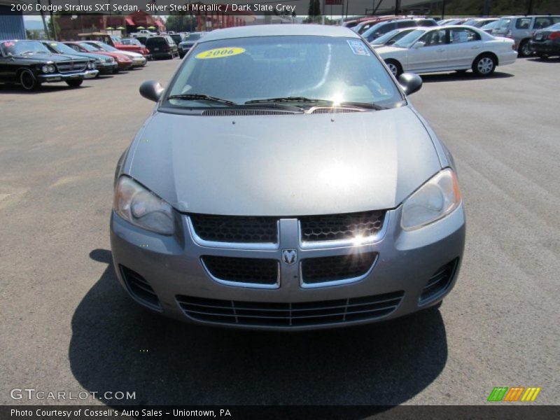 Silver Steel Metallic / Dark Slate Grey 2006 Dodge Stratus SXT Sedan