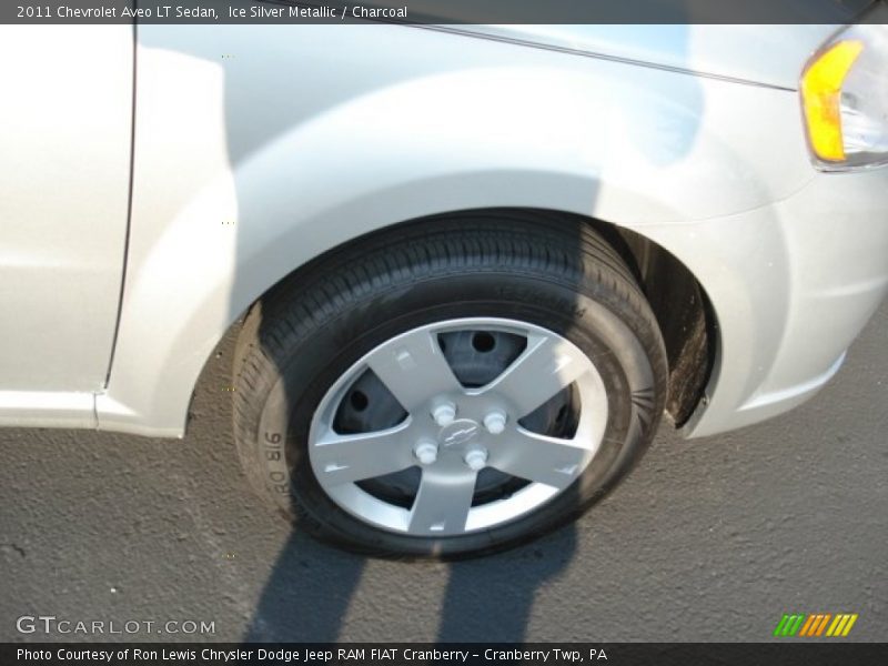 Ice Silver Metallic / Charcoal 2011 Chevrolet Aveo LT Sedan