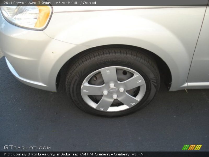 Ice Silver Metallic / Charcoal 2011 Chevrolet Aveo LT Sedan