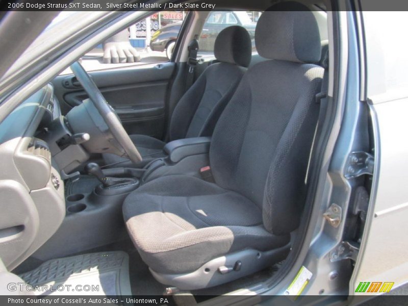 Silver Steel Metallic / Dark Slate Grey 2006 Dodge Stratus SXT Sedan