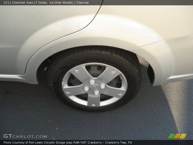 Ice Silver Metallic / Charcoal 2011 Chevrolet Aveo LT Sedan