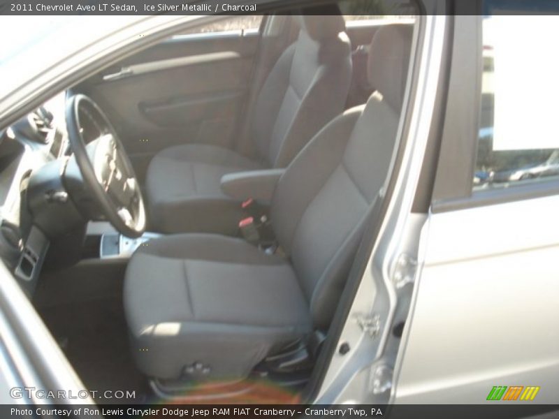 Ice Silver Metallic / Charcoal 2011 Chevrolet Aveo LT Sedan