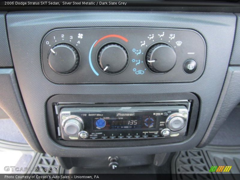 Silver Steel Metallic / Dark Slate Grey 2006 Dodge Stratus SXT Sedan
