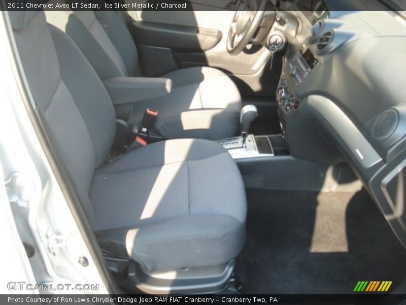 Ice Silver Metallic / Charcoal 2011 Chevrolet Aveo LT Sedan