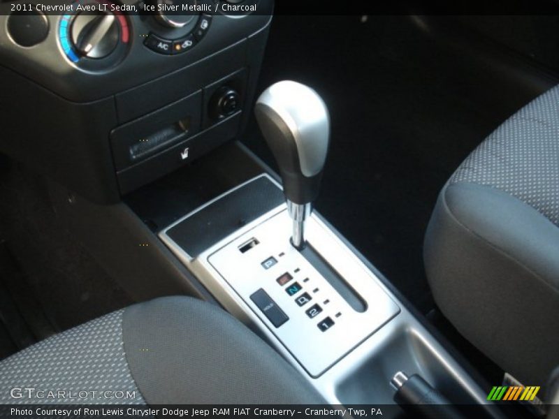 Ice Silver Metallic / Charcoal 2011 Chevrolet Aveo LT Sedan
