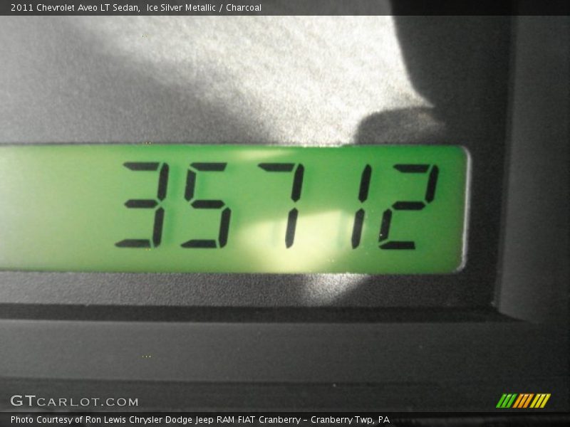 Ice Silver Metallic / Charcoal 2011 Chevrolet Aveo LT Sedan