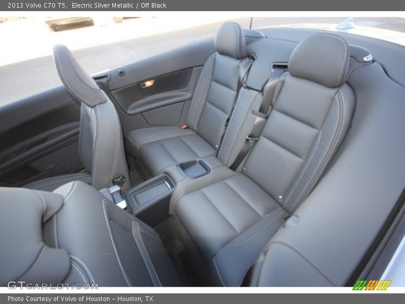 Rear Seat of 2013 C70 T5