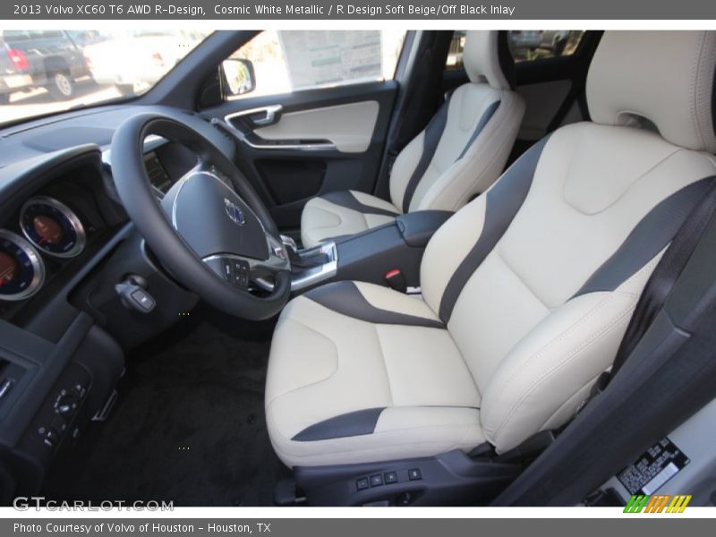Front Seat of 2013 XC60 T6 AWD R-Design