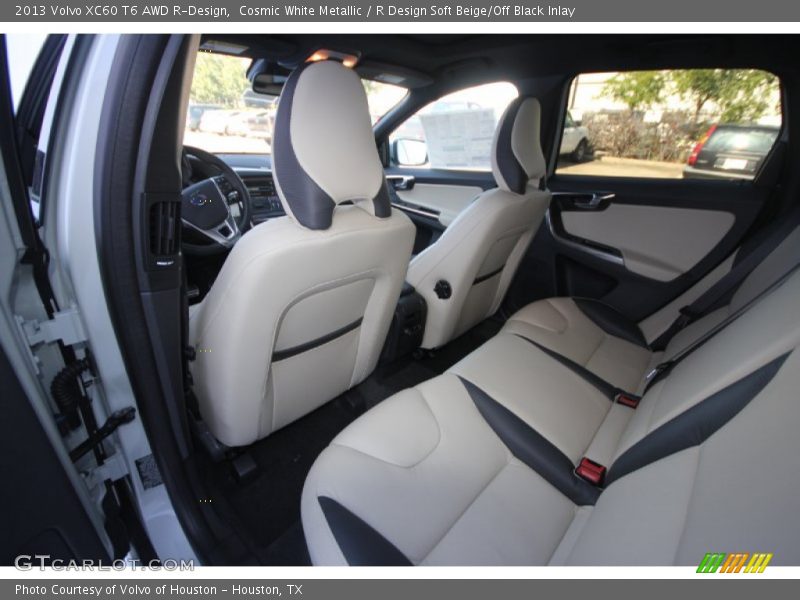  2013 XC60 T6 AWD R-Design R Design Soft Beige/Off Black Inlay Interior