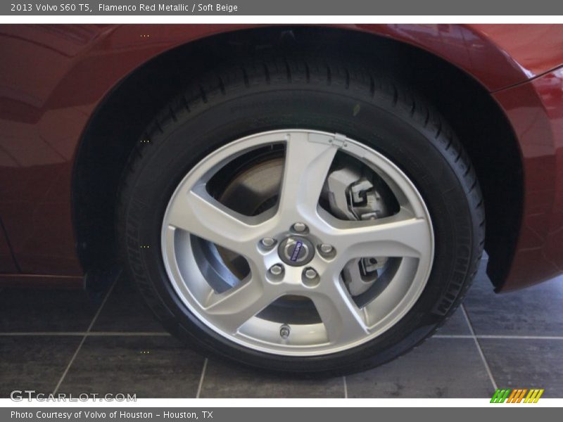 Flamenco Red Metallic / Soft Beige 2013 Volvo S60 T5
