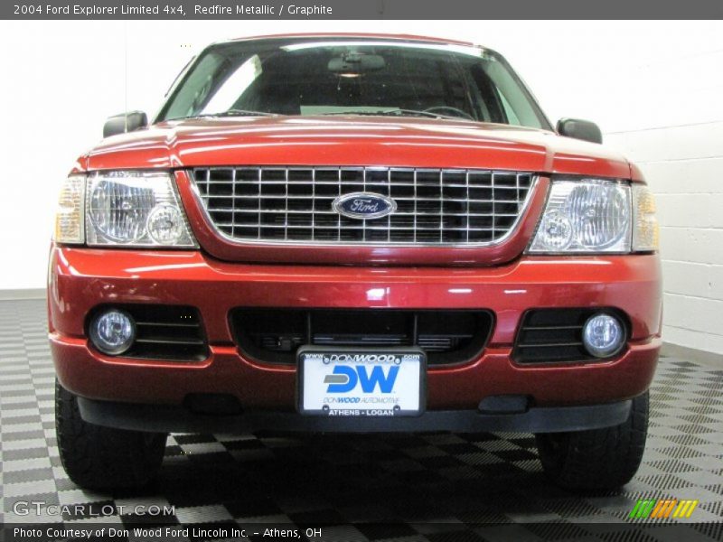 Redfire Metallic / Graphite 2004 Ford Explorer Limited 4x4