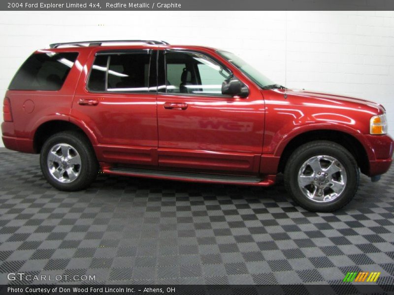 Redfire Metallic / Graphite 2004 Ford Explorer Limited 4x4