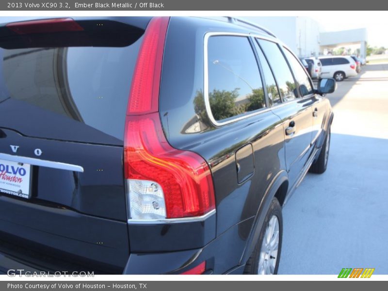 Ember Black Metallic / Off Black 2013 Volvo XC90 3.2