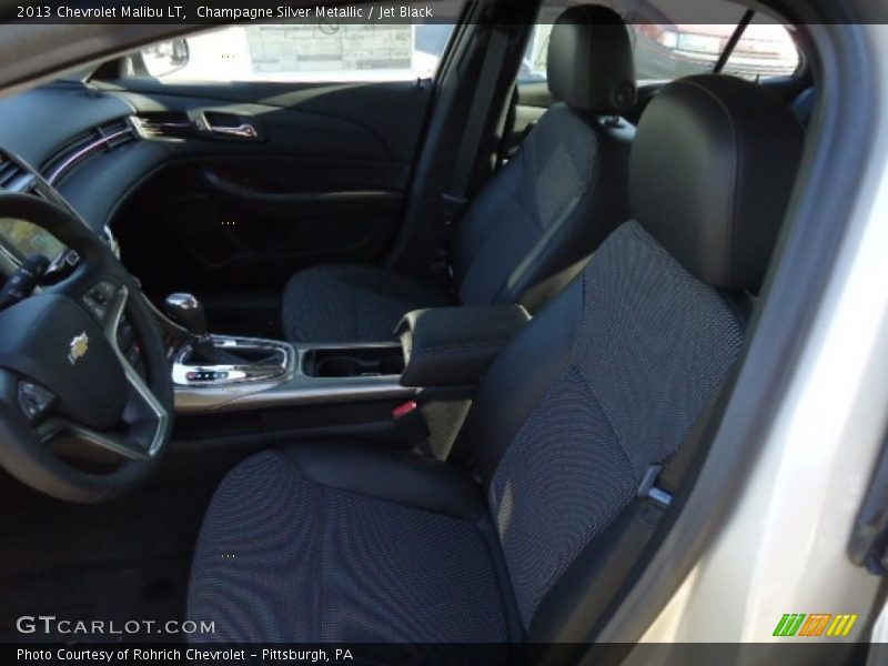 Champagne Silver Metallic / Jet Black 2013 Chevrolet Malibu LT