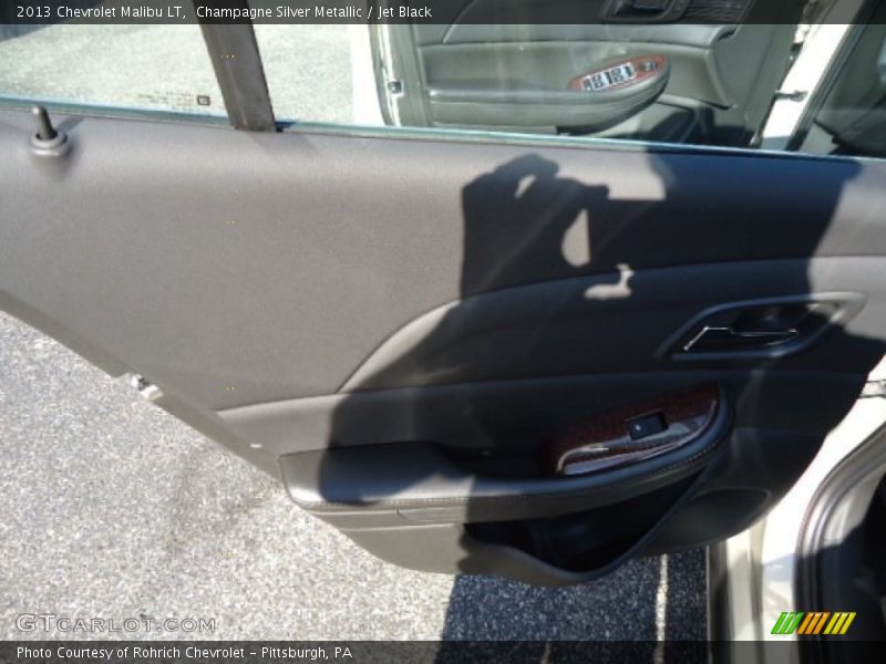 Champagne Silver Metallic / Jet Black 2013 Chevrolet Malibu LT