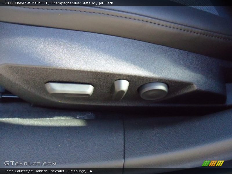 Champagne Silver Metallic / Jet Black 2013 Chevrolet Malibu LT