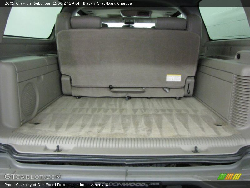 Black / Gray/Dark Charcoal 2005 Chevrolet Suburban 1500 Z71 4x4