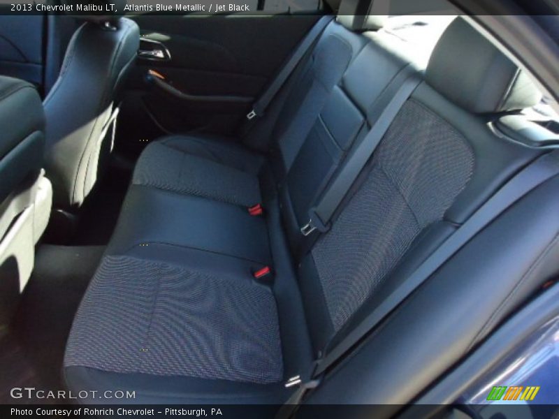 Atlantis Blue Metallic / Jet Black 2013 Chevrolet Malibu LT