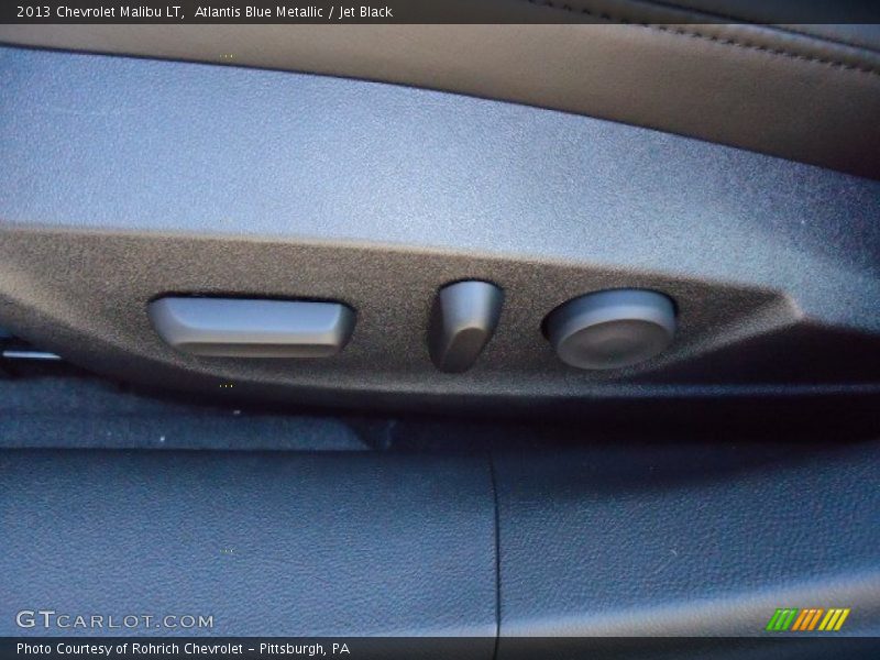 Atlantis Blue Metallic / Jet Black 2013 Chevrolet Malibu LT