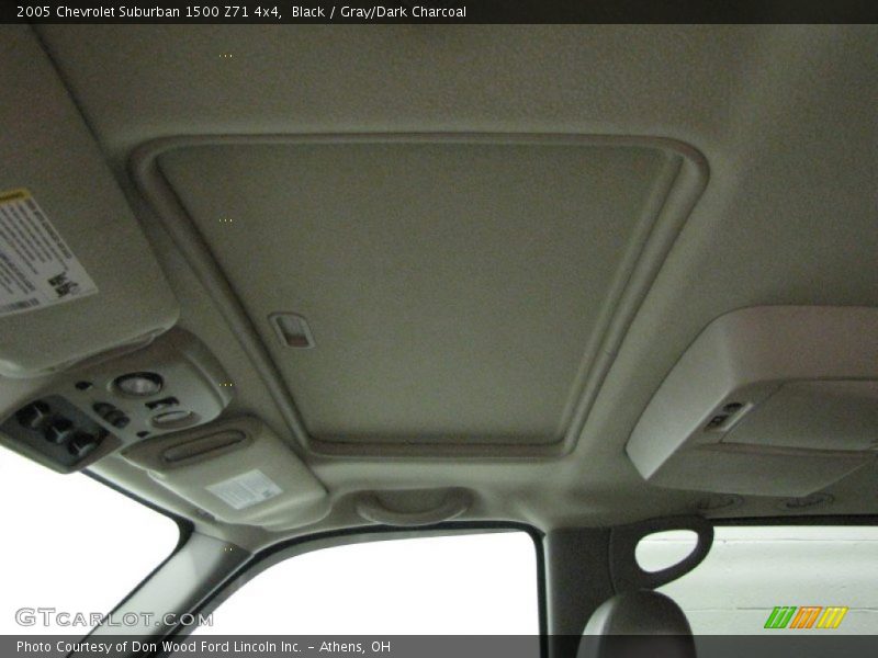 Black / Gray/Dark Charcoal 2005 Chevrolet Suburban 1500 Z71 4x4