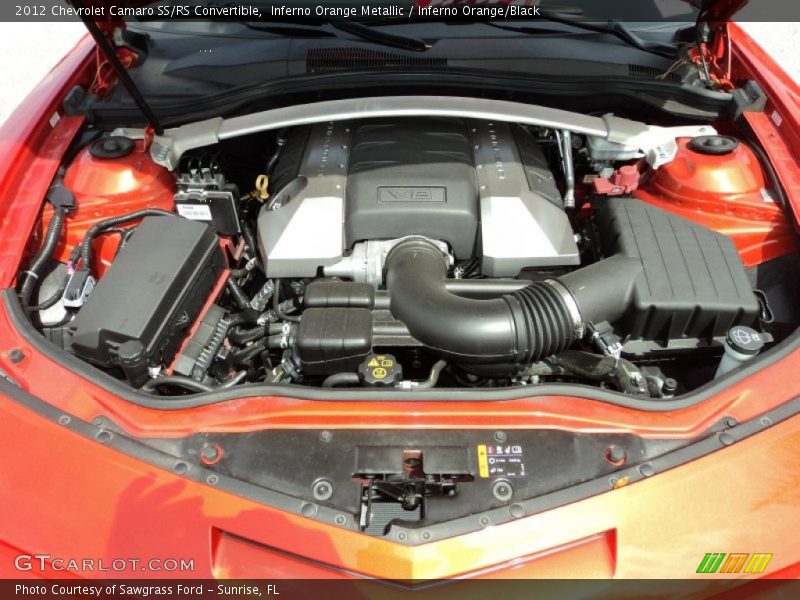 2012 Camaro SS/RS Convertible Engine - 6.2 Liter OHV 16-Valve V8