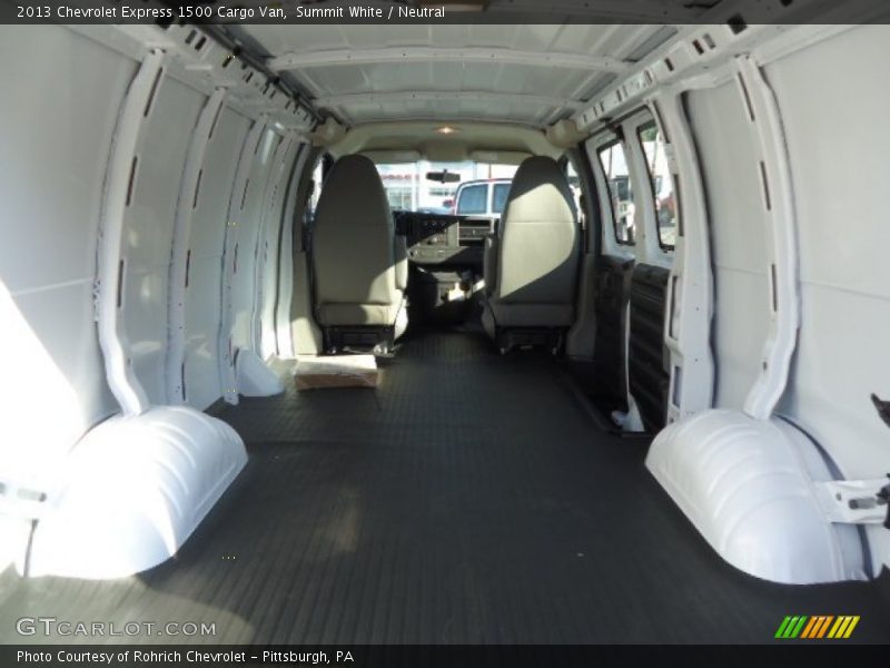Summit White / Neutral 2013 Chevrolet Express 1500 Cargo Van