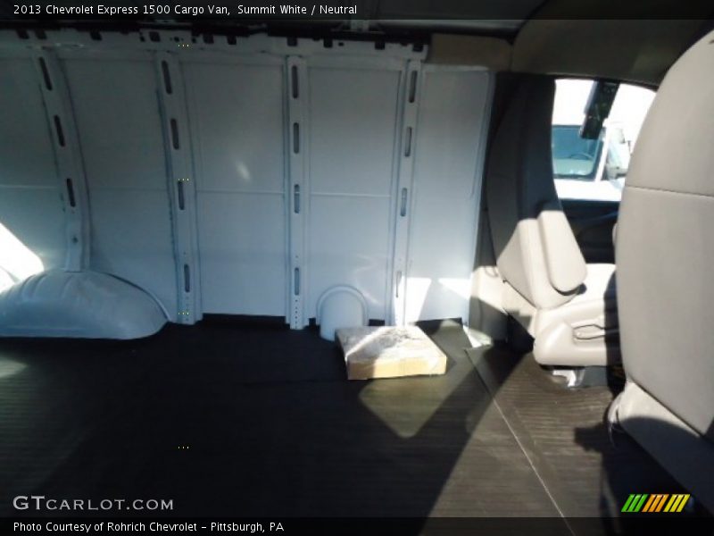 Summit White / Neutral 2013 Chevrolet Express 1500 Cargo Van