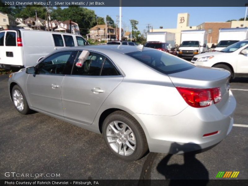 Silver Ice Metallic / Jet Black 2013 Chevrolet Malibu LT