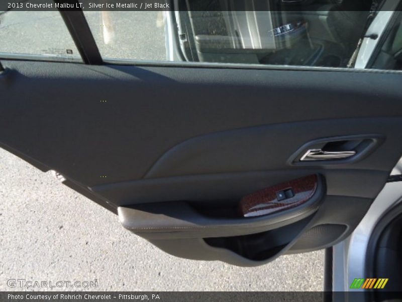 Silver Ice Metallic / Jet Black 2013 Chevrolet Malibu LT