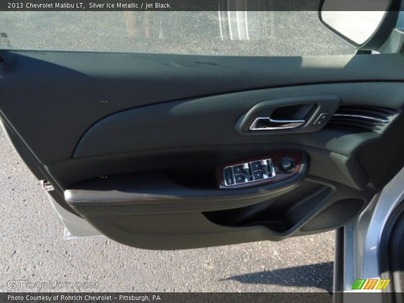 Silver Ice Metallic / Jet Black 2013 Chevrolet Malibu LT