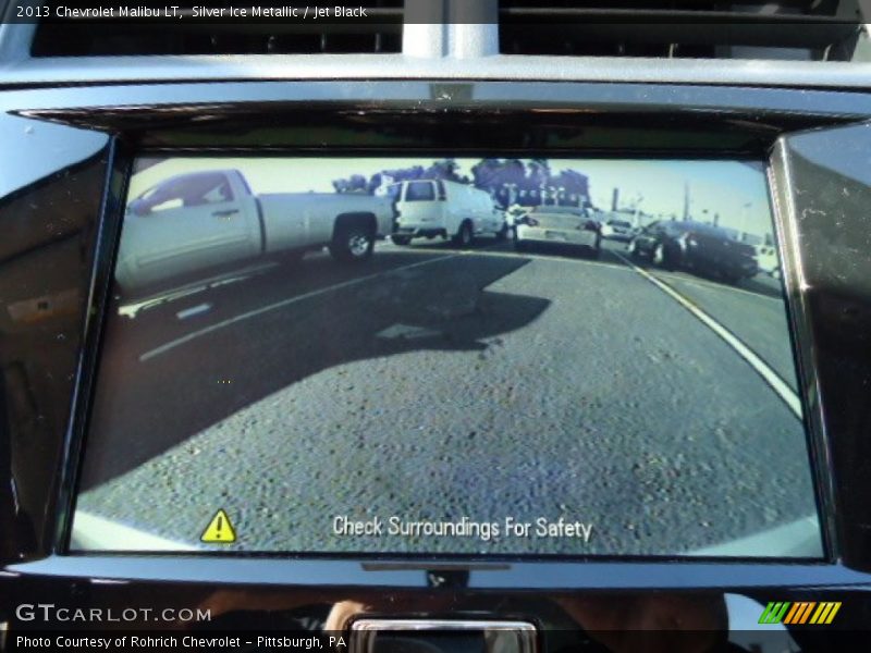 Silver Ice Metallic / Jet Black 2013 Chevrolet Malibu LT