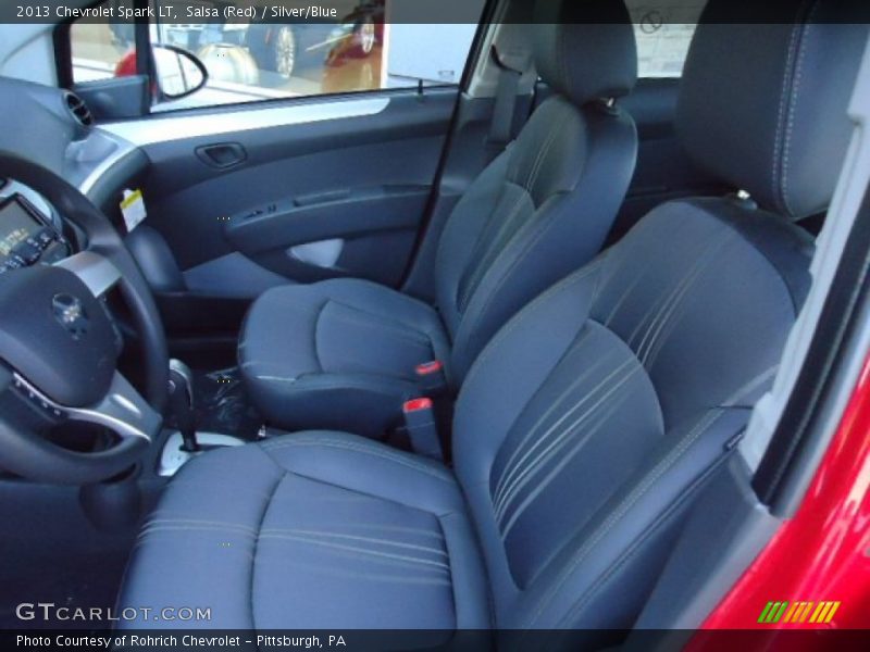 Front Seat of 2013 Spark LT