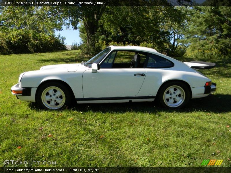  1988 911 Carrera Coupe Grand Prix White