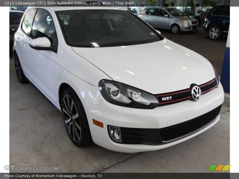 Candy White / Titan Black 2013 Volkswagen GTI 2 Door Autobahn Edition