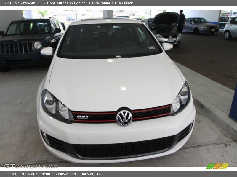 Candy White / Titan Black 2013 Volkswagen GTI 2 Door Autobahn Edition