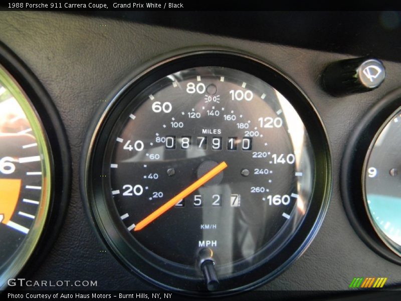  1988 911 Carrera Coupe Carrera Coupe Gauges