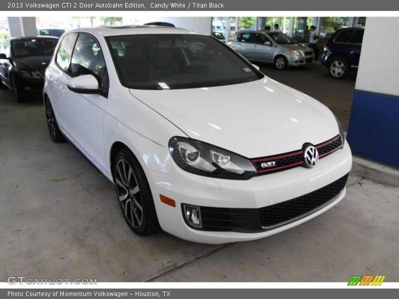 Candy White / Titan Black 2013 Volkswagen GTI 2 Door Autobahn Edition