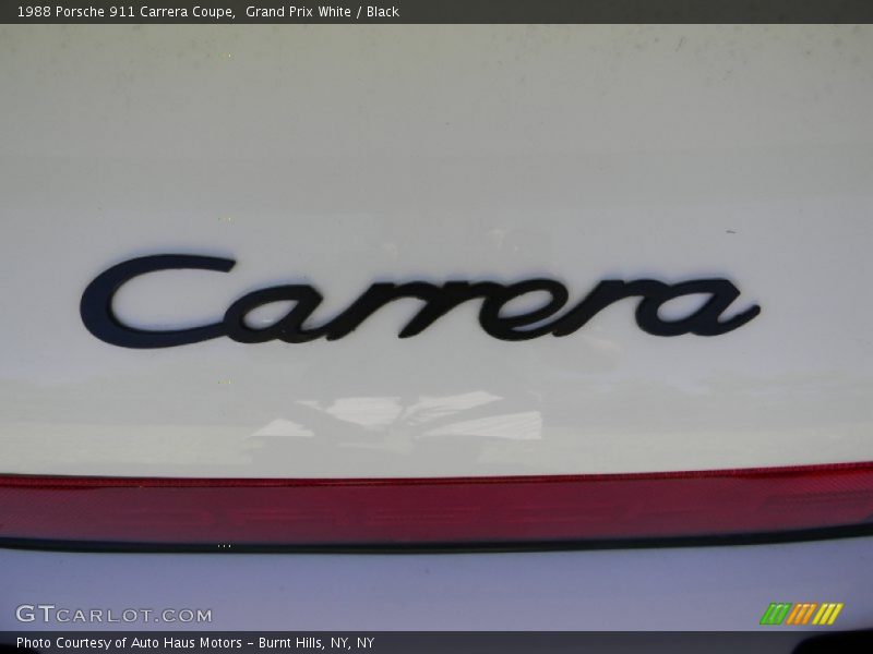  1988 911 Carrera Coupe Logo